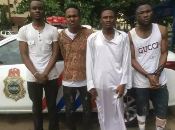 Police Arrests UNIBEN Graduate, 3 Others for Shooting Police and Armed Robbery